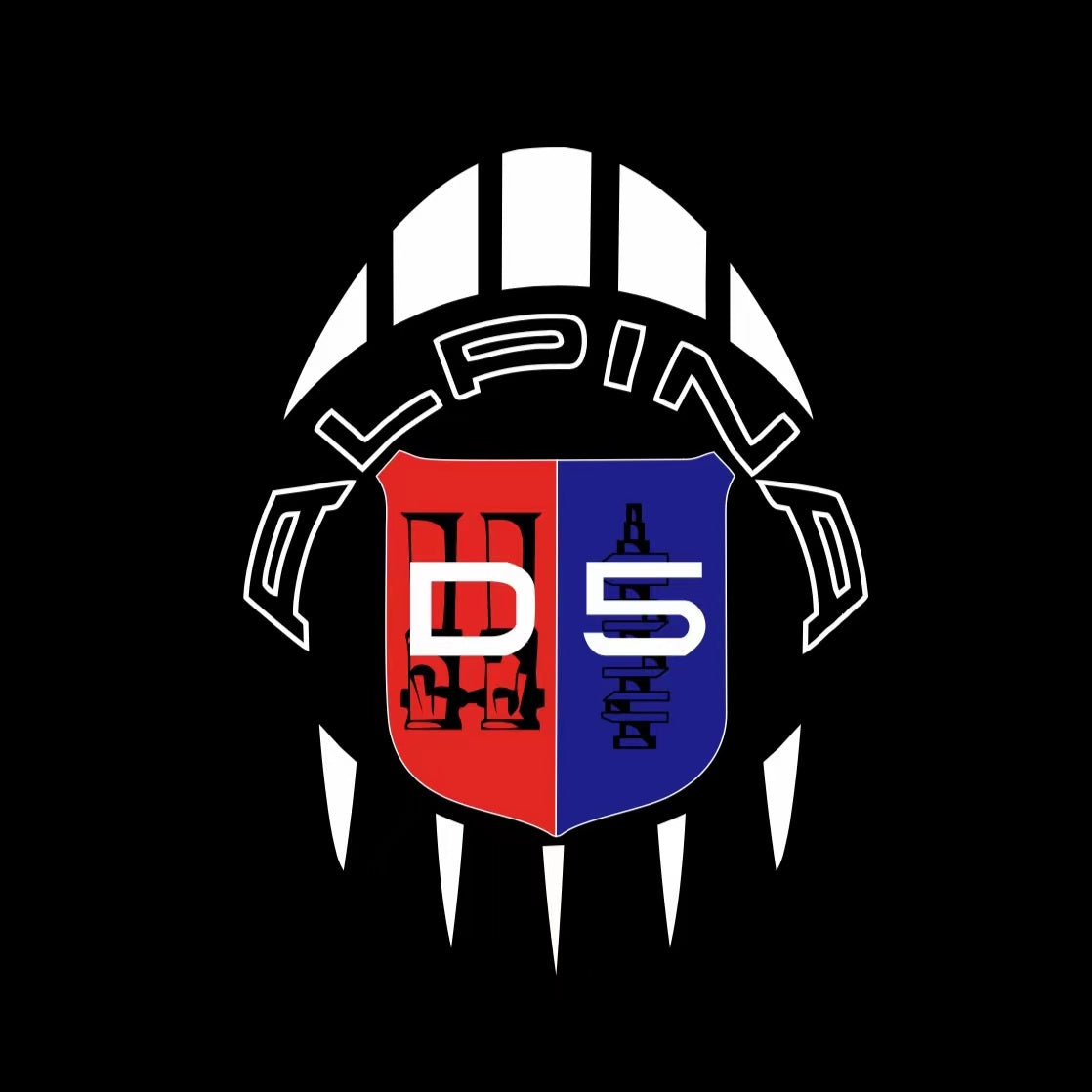 ALPINA D5 LOGO PROJECTOT LIGHTS  (quantity 1 = 1 sets/2 door lights)Nr.099B049