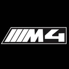 BMW  4  SERIES M4  LOGO PROJECTOT LIGHTS (quantity 1 = 1 sets/2 door lights)Nr.bmw00193