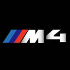 BMW 4  SERIES M4   LOGO PROJECTOT LIGHTS (quantity 1 = 1 sets/2 door lights)Nr.bmw00192