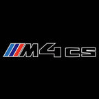 BMW 4  SERIES M4   LOGO PROJECTOT LIGHTS (quantity 1 = 1 sets/2 door lights)Nr.bmw00190