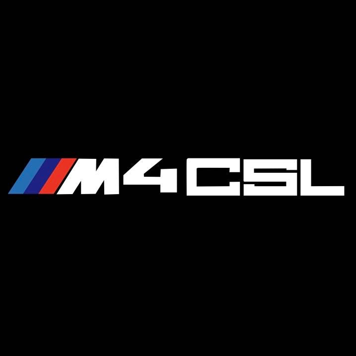 BMW 4  SERIES M4   LOGO PROJECTOT LIGHTS (quantity 1 = 1 sets/2 door lights)Nr.bmw00208