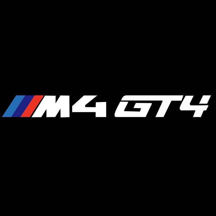 BMW 4 SERIES M4  LOGO PROJECTOT LIGHTS (quantity 1 = 1 sets/2 door lights)Nr.bmw00273