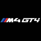 BMW 4 SERIES M4  LOGO PROJECTOT LIGHTS (quantity 1 = 1 sets/2 door lights)Nr.bmw00273