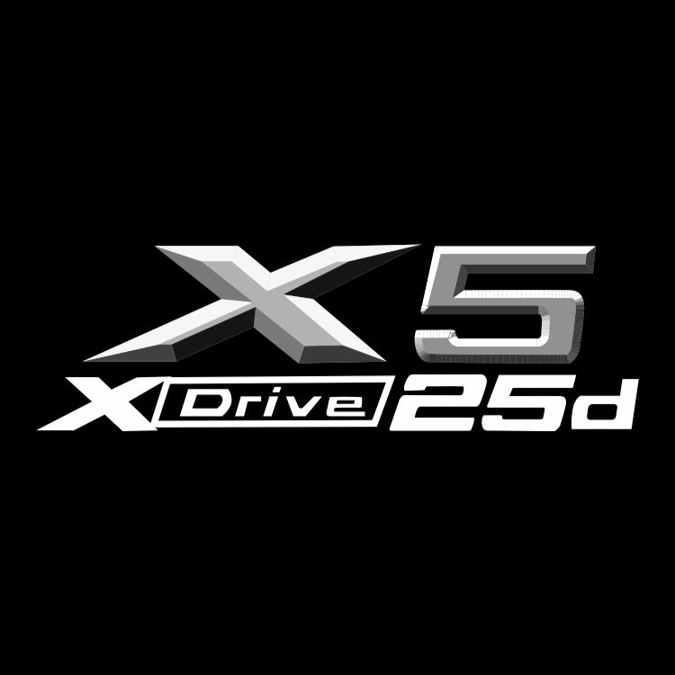 BMW X5 XDrive 25d  LOGO PROJECTOT LIGHTS (quantity 1 = 1 sets/2 door lights)Nr.bmw00115