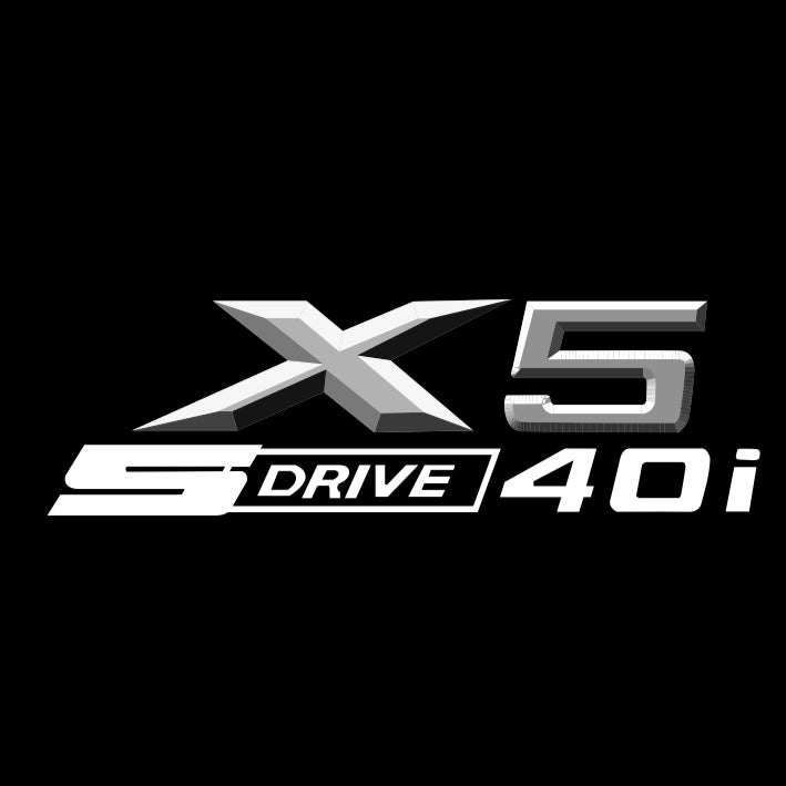 BMW X5 Xdrive 40i LOGO PROJECTOT LIGHTS (quantity 1 = 1 sets/2 door lights)Nr.bmw00118