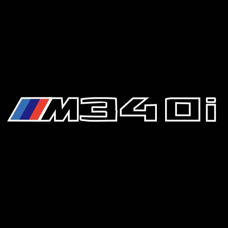 BMW 3 SERIES M340 i   LOGO PROJECTOT LIGHTS (quantity 1 = 1 sets/2 door lights)Nr.bmw00384