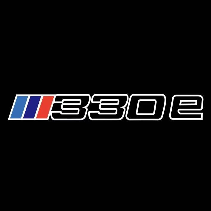 BMW 3 SERIES 330e  LOGO PROJECTOT LIGHTS (quantity 1 = 1 sets/2 door lights)Nr.bmw00396