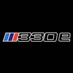 BMW 3 SERIES 330e  LOGO PROJECTOT LIGHTS (quantity 1 = 1 sets/2 door lights)Nr.bmw00396
