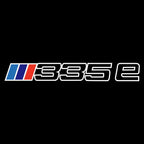 BMW 3 SERIES 335e  LOGO PROJECTOT LIGHTS (quantity 1 = 1 sets/2 door lights) Nr.BMW416