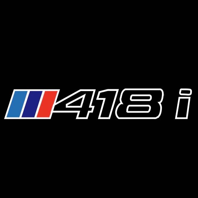 BMW  4 SERIES 418 i  LOGO PROJECTOT LIGHTS (quantity 1 = 1 sets/2 door lights)Nr.bmw00182