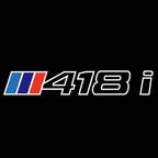 BMW  4 SERIES 418 i  LOGO PROJECTOT LIGHTS (quantity 1 = 1 sets/2 door lights)Nr.bmw00182