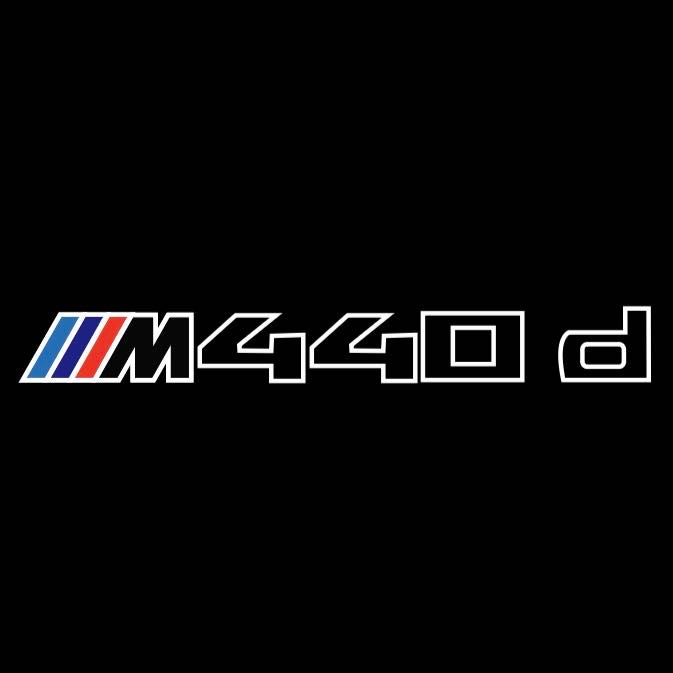 BMW  4  SERIES M440 d  LOGO PROJECTOT LIGHTS (quantity 1 = 1 sets/2 door lights)Nr.bmw00185