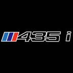 BMW 4  SERIES 435 i  LOGO PROJECTOT LIGHTS (quantity 1 = 1 sets/2 door lights)Nr.bmw00188