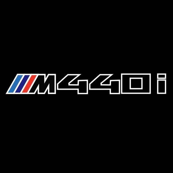 BMW M4 LOGO PROJECTOT LIGHTS Nr.6024 (Menge 1 = 1 Satz/2 Türleuchten)