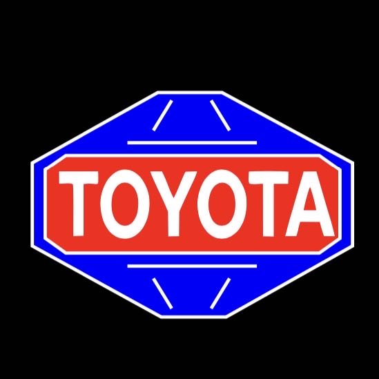 Toyota LOGO PROJECROTR LIGHTS Nr.02 (Menge 1 = 1 Satz/2 Türleuchten) 