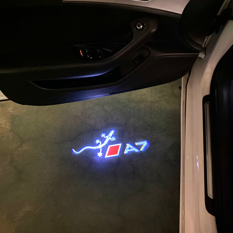 AUDI A7  LOGO PROJECTOT LIGHTS Nr.002A74