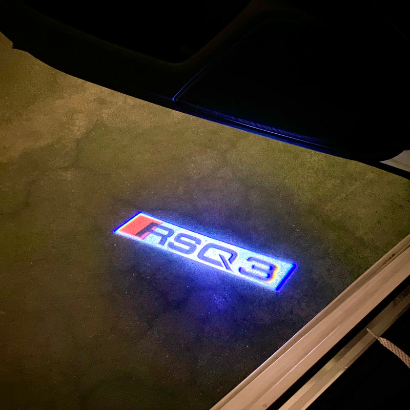 AUDI RSQ3 LOGO PROJECTOT LIGHTS Nr.002A61