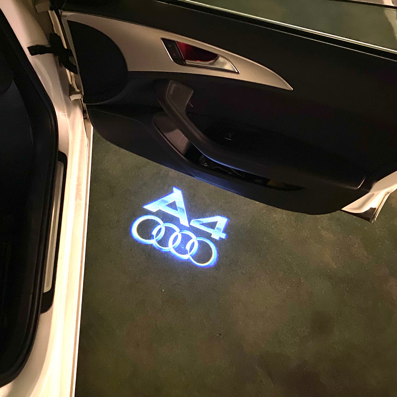 AUDI A4 LOGO PROJECTOT LIGHTS Nr.002A80