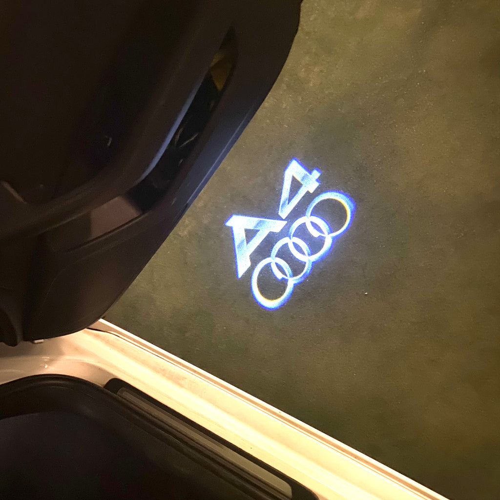 AUDI A4 LOGO PROJECTOT LIGHTS Nr.002A80