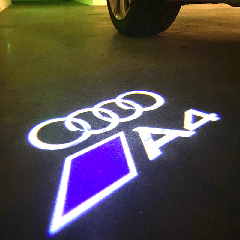 AUDI A4 LOGO PROJECTOT LIGHTS Nr.002A83