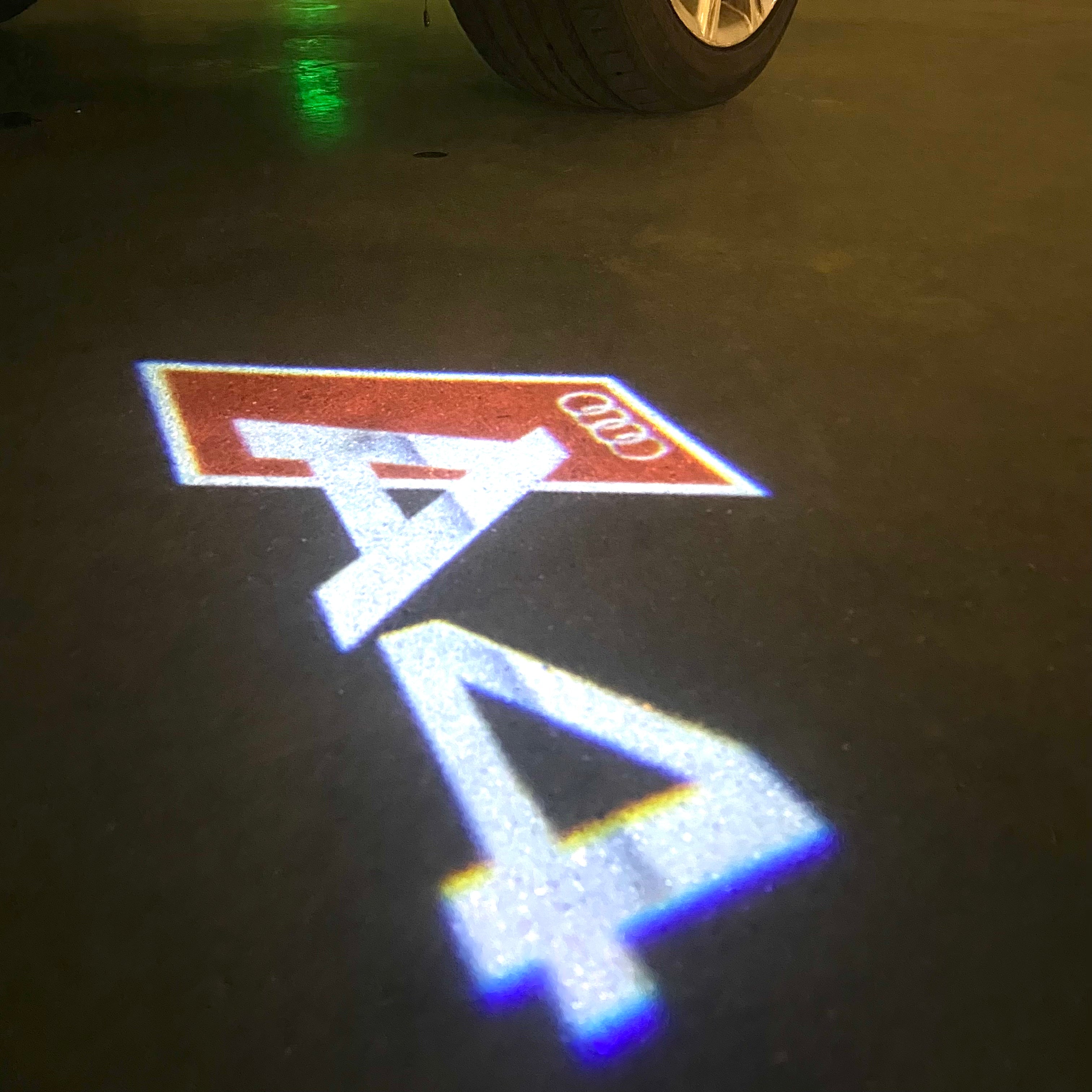 AUDI A4 LOGO PROJECTOT LIGHTS Nr.002A76 – LeoLeeLedköln