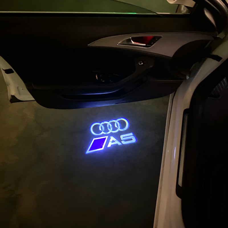 AUDI A5 LOGO PROJECTOT LIGHTS Nr.002A86