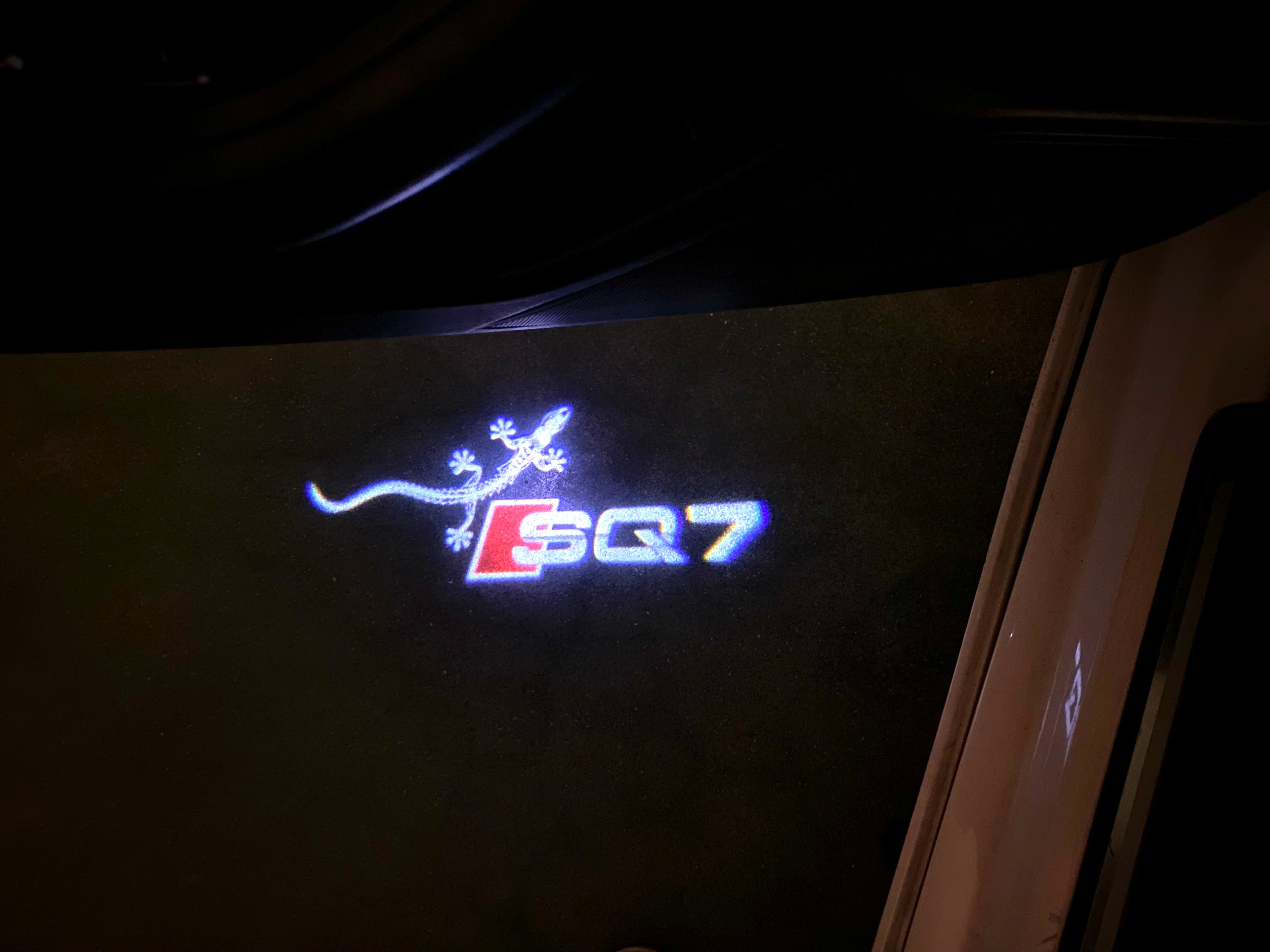 AUDI SQ7 LOGO PROJECTOT LIGHTS Nr.002A36