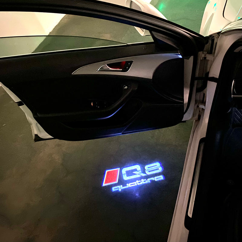 AUDI Q8 LOGO PROJECTOT LIGHTS Nr.002A43