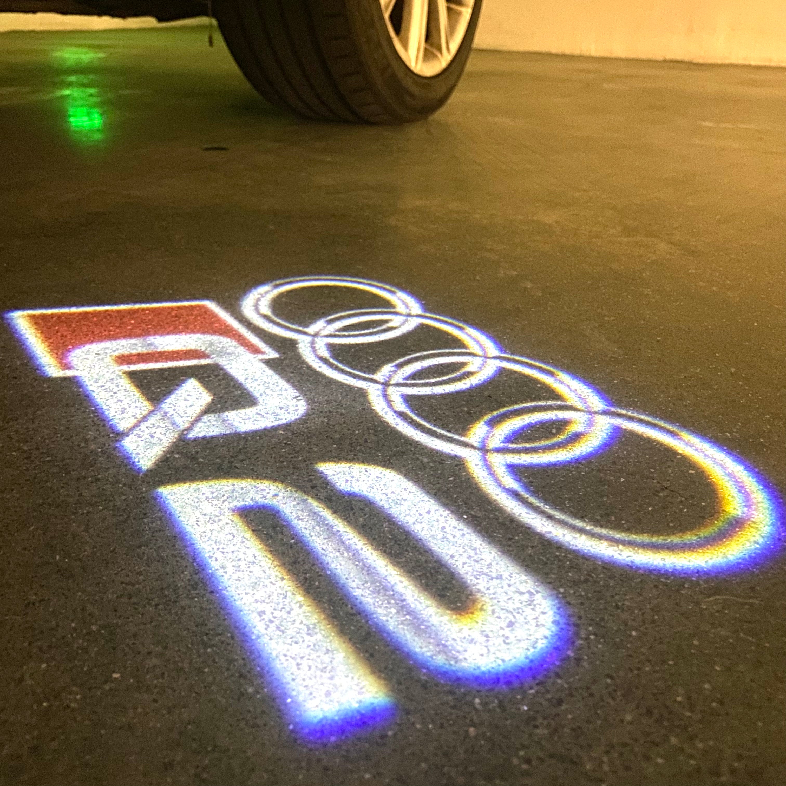 AUDI Q2 LOGO DOOR PROJECTOT Nr.002A44