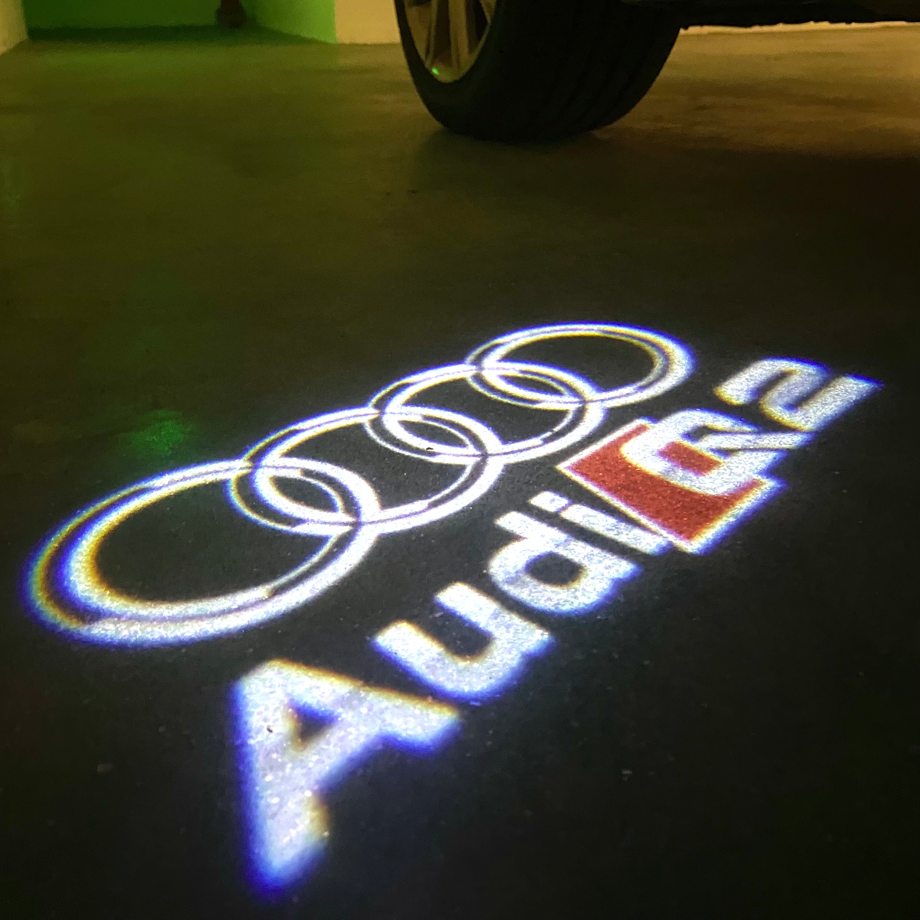 AUDI Q2 LOGO DOOR PROJECTOT  Nr.002A46
