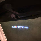 CADILLAC CTS LOGO PROJECTOT LIGHTS Nr.2589 (quantity 1 = 2 Logo Films /2 door lights）