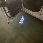 CADILLAC SRX LOGO PROJECTOT LIGHTS Nr.2619 (quantity 1 = 2 Logo Films /2 door lights）