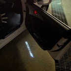 CADILLAC SRX LOGO PROJECTOT LIGHTS Nr.2597(quantity 1 = 2 Logo Films /2 door lights）