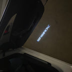 CADILLAC SRX LOGO PROJECTOT LIGHTS Nr.2582 (quantity 1 = 2 Logo Films /2 door lights）