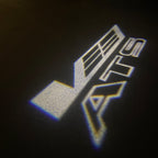 CADILLAC ATS LOGO PROJECTOT LIGHTS Nr.2617 (quantity 1 = 2 Logo Films /2 door lights）