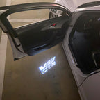 CADILLAC CT6 LOGO PROJECTOT LIGHTS Nr.2620 (quantity 1 = 2 Logo Films /2 door lights）