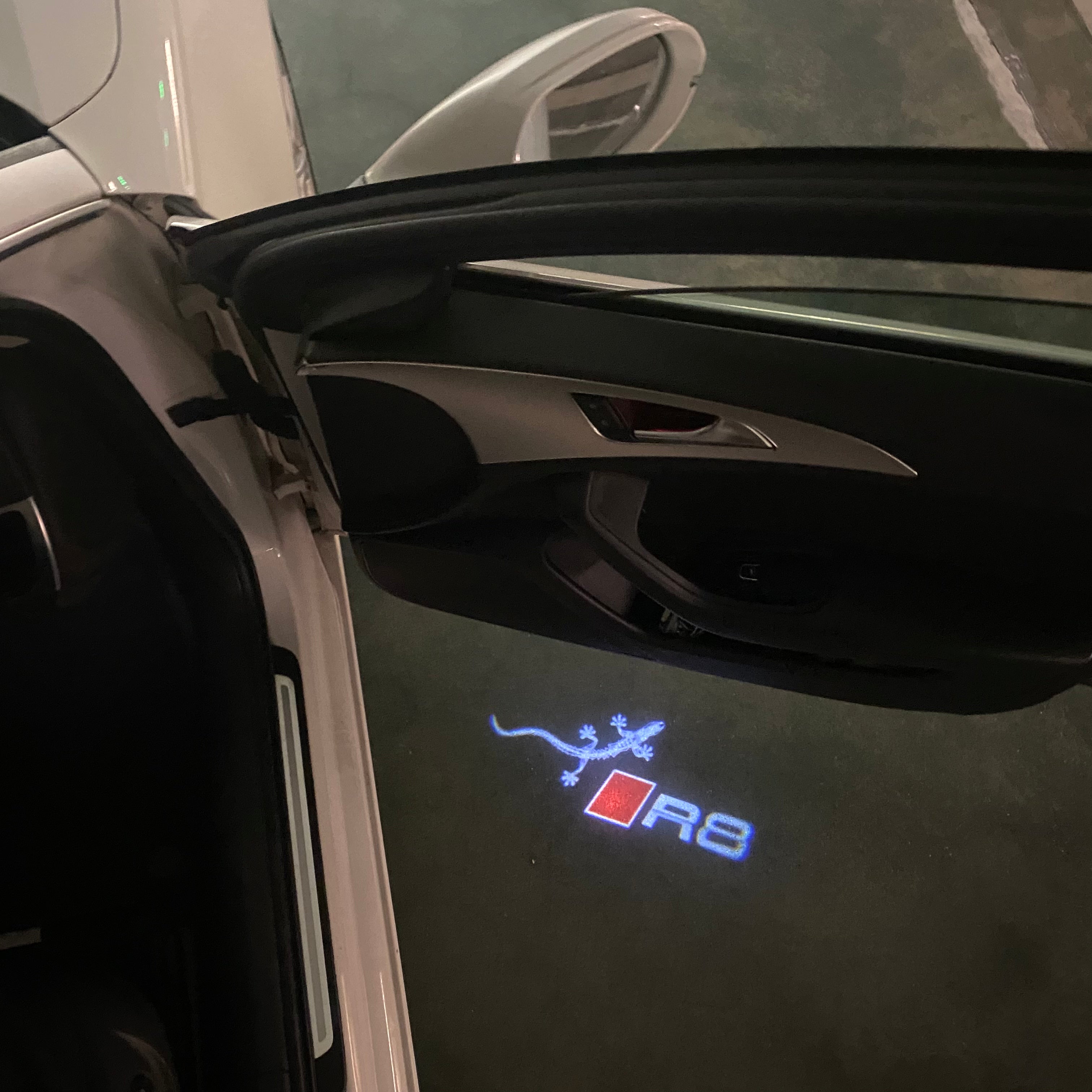 AUDI R8 LOGO PROJECTOT LIGHTS Nr.002A59