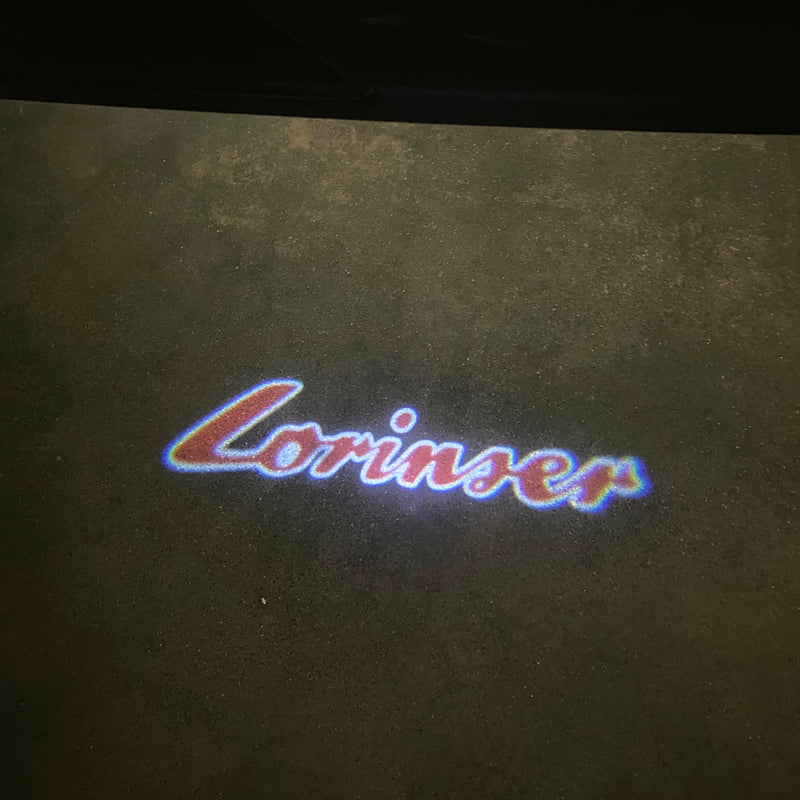 LORINSER LOGO PROJECTOT LIGHTS Nr.1302(quantità 1 = 2 pellicole logo /2 luci porta）