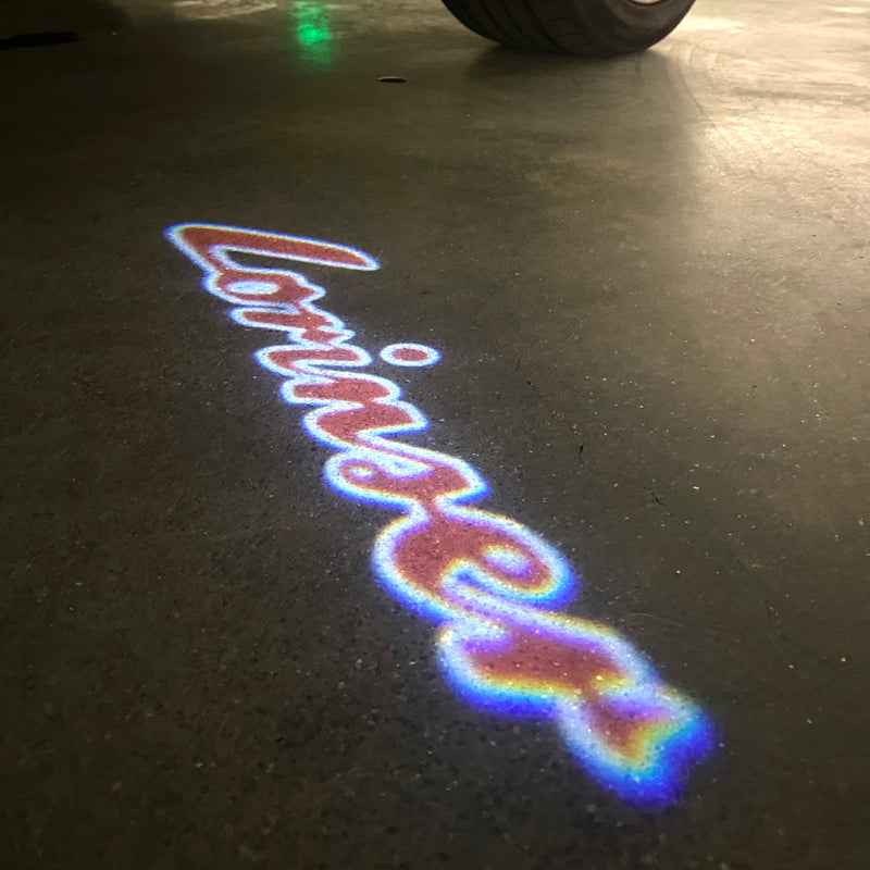 LORINSER LOGO PROJECTOT LIGHTS Nr.1302 (Menge 1 = 2 Logofolien /2 Türleuchten）