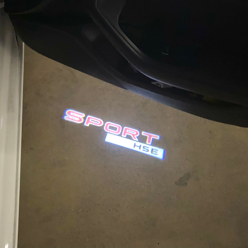 Land Rover SPORT LOGO PROJECROTR LIGHTS Nr.1140 (Menge 1 = 1 Satz/2 Türleuchten)