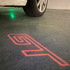 MERCEDES BENZ  GT LOGO PROJECTOT LIGHTS Nr.21 (quantity 1 = 1 sets/2 door lights)