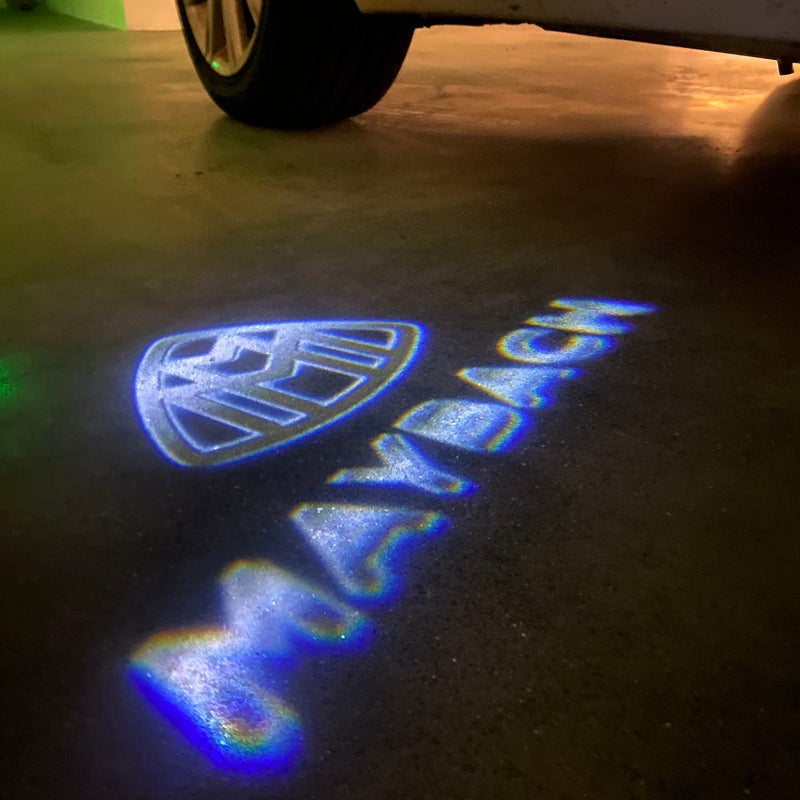 MAYBACH LOGO PROJECTOT LIGHTS Nr.1321 (quantity 1 = 2 Logo Films /2 door lights）