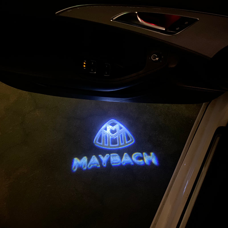 MAYBACH LOGO PROJECTOT LIGHTS Nr.1321 (quantità 1 = 2 pellicole logo /2 luci porta）