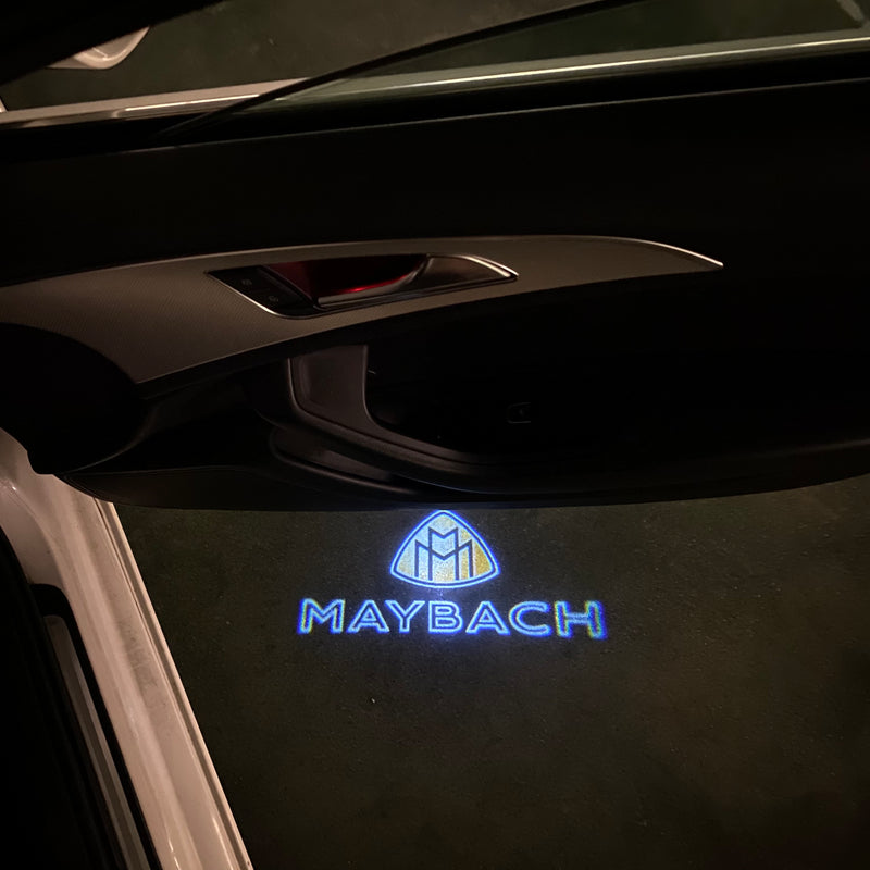 MAYBACH LOGO PROJECTOT LIGHTS Nr.1312 (quantità 1 = 2 pellicole logo /2 luci porta）