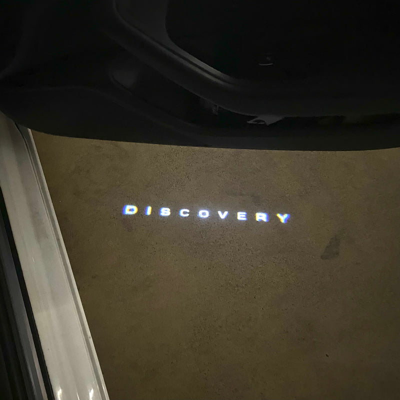 Land Rover DISCOVERY LOGO PROJECROTR LIGHTS Nr.1124 (Menge 1 = 1 Satz/2 Türleuchten)