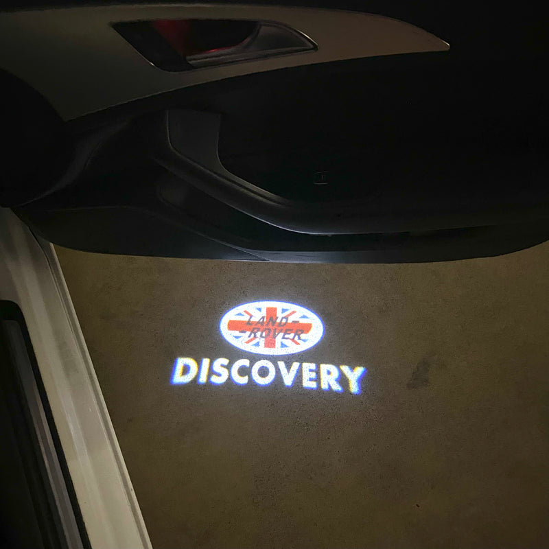 Land Rover DISCOVERY LOGO PROJECROTR LIGHTS Nr.1121 (quantità 1 = 1 set/2 luci porta)