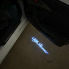 Alfa Romeo ORIGINAL White Color LOGO PROJECTOT LIGHTS Nr.04 (quantity  1 =  2 Logo Film /  2 door lights)