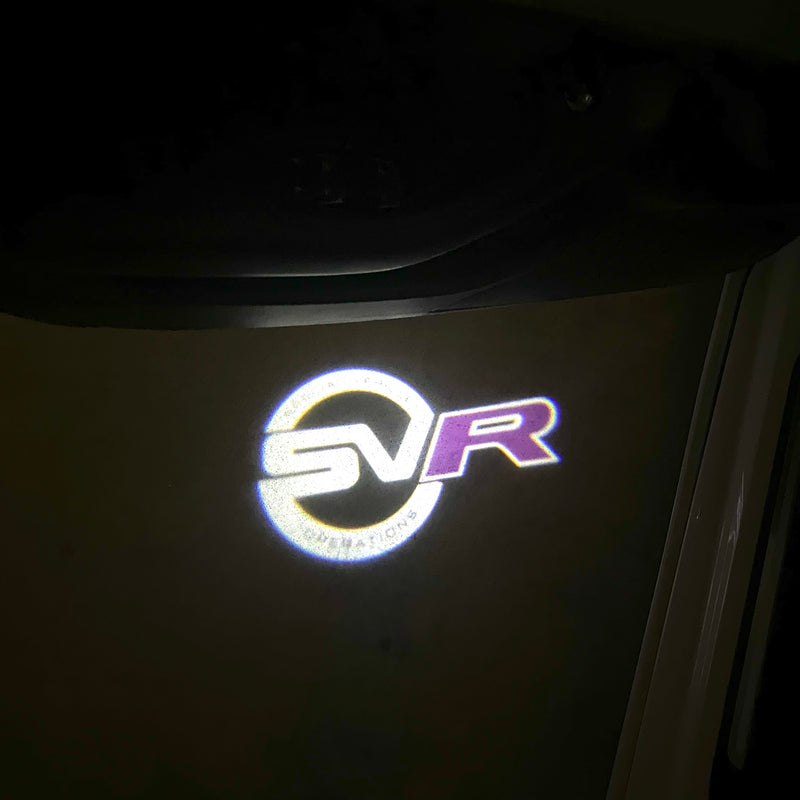 Land Rover SV R LOGO PROJECROTR LIGHTS Nr.1107 (Menge 1 = 1 Satz/2 Türleuchten)