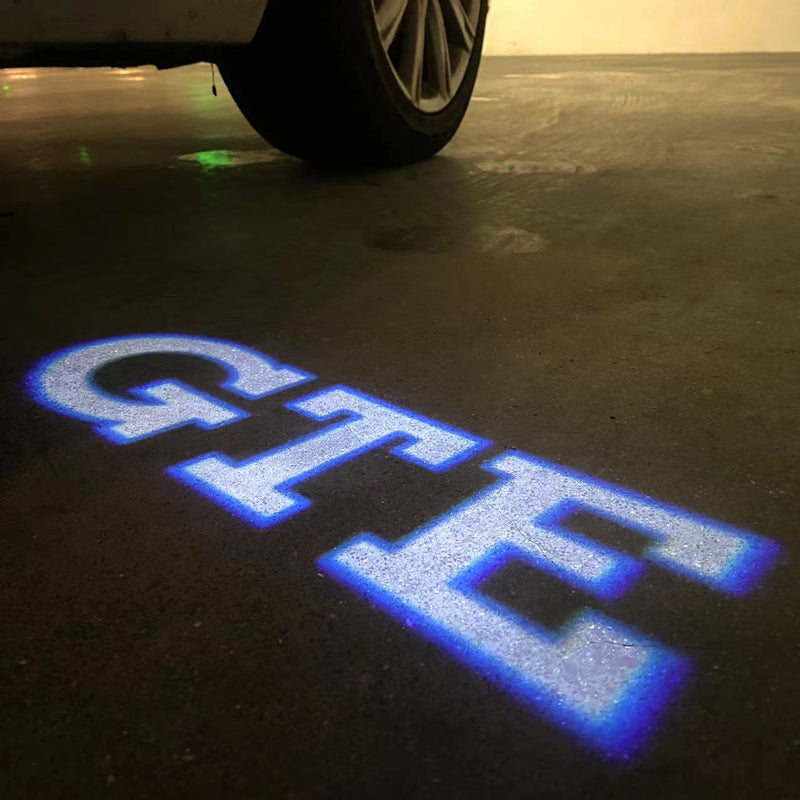 Volkswagen Luci porta GTE Logo Nr. 096 (quantità 1 = 2 pellicole con logo/2 luci per porta）