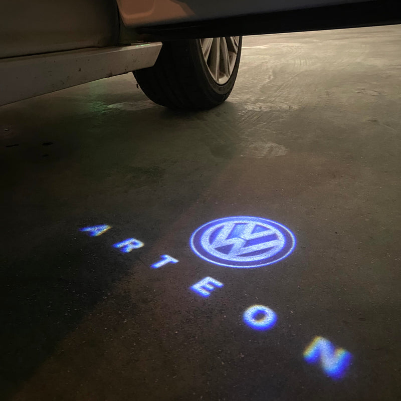 Volkswagen Luci porta Arteon Luci porta ARTEON Logo Nr. 83 (quantità 1 = 2 pellicole con logo/2 luci per porta）